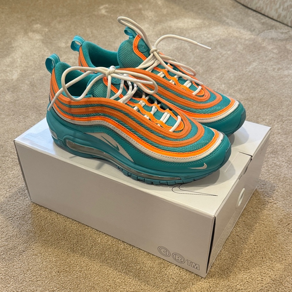 CUSTOM Miami Dolphins Nike Air Max 97